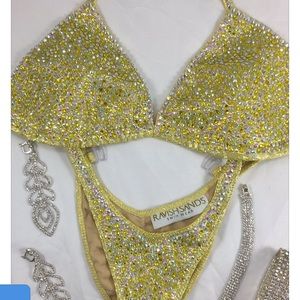 Yellow Figure Competition suit